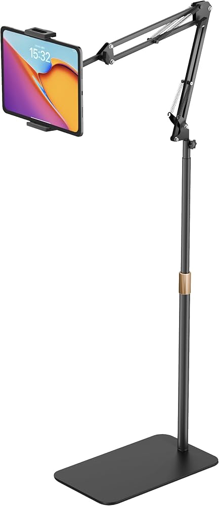 Amazon.co.jp: タブレット スタンド 伸縮式フロアスタンド iPad アーム