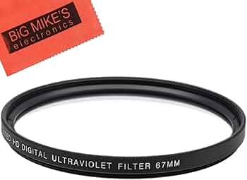 Amazon.com : 67mm UV Filter for Nikon CoolPix P900, P950 Digital