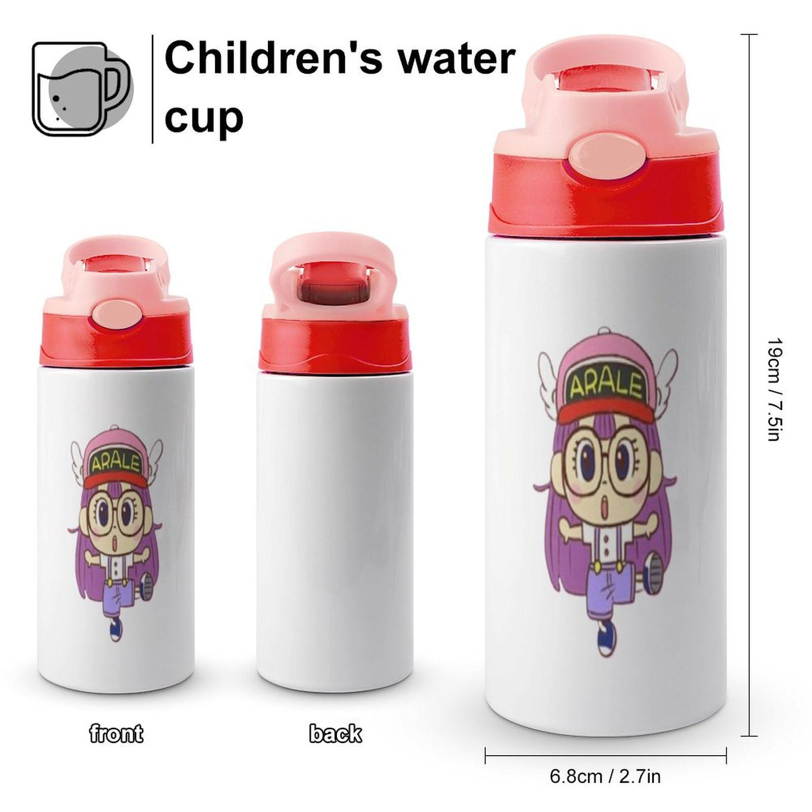 Amazon | Drスランプ アラレちゃん 水筒 おしゃれ 真空断熱ケータイ