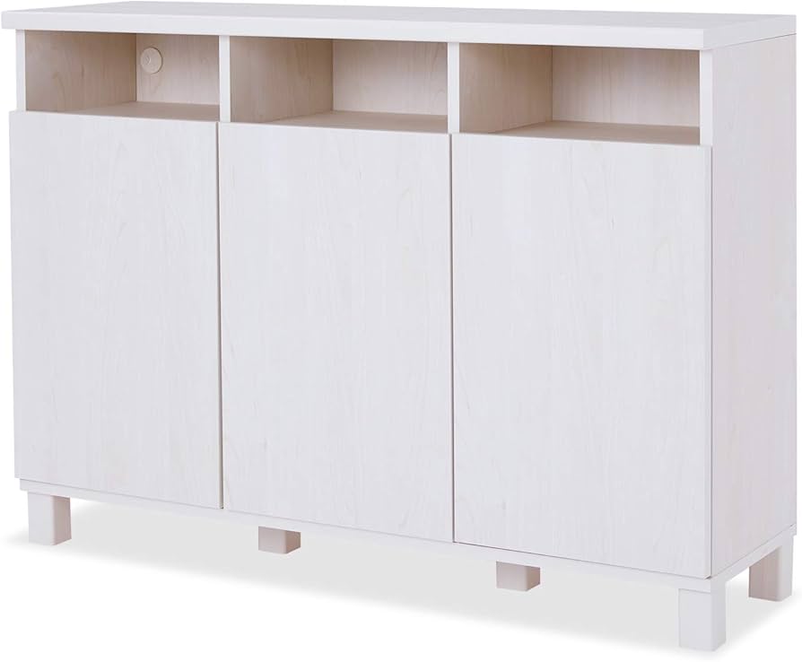 Amazon.co.jp: LOWYA ロウヤ キャビネット リビング収納 サイドボード