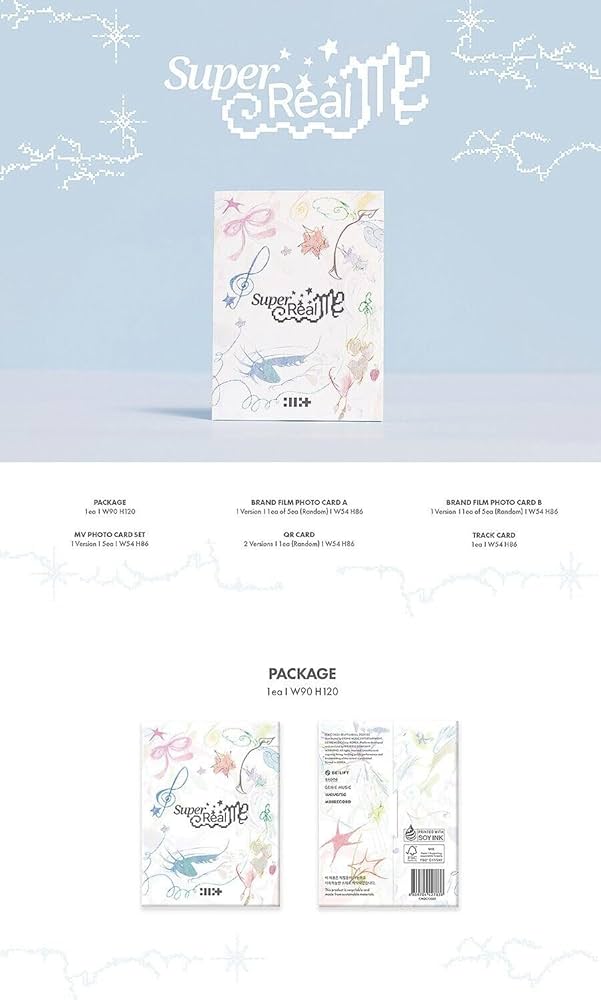 Amazon.com: ILLIT [SUPER REAL ME] 1st Mini Album (WEVERSE ALBUMS