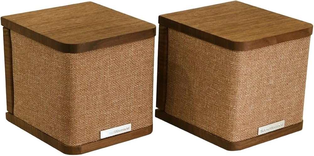 Amazon.co.jp: SOUND WARRIOR 日本製 キューブ型 ブックシェルフ