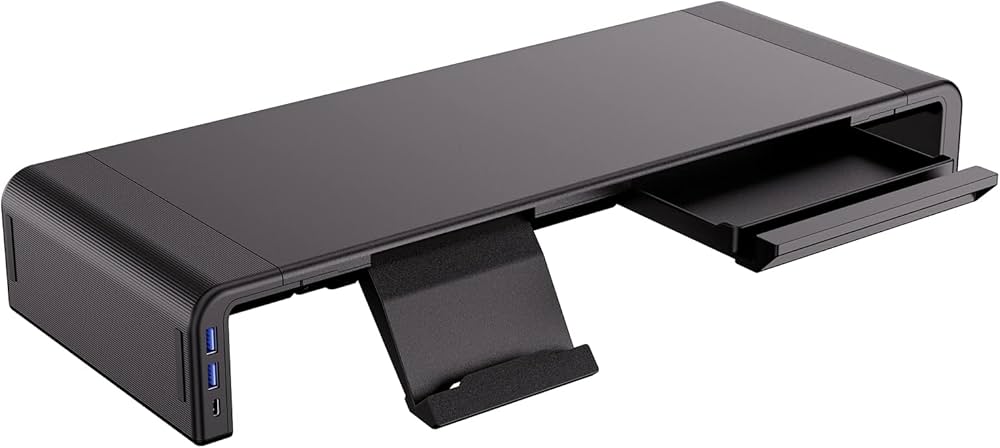 Amazon.co.jp: 工匠藤井 モニタースタンド USB 3.0ハブ Type Cポート