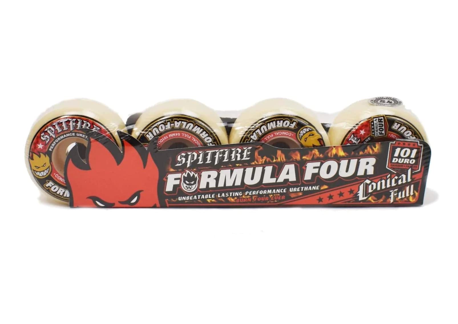 Amazon.com : Spitfire Wheels Form Four Conical Full 101D - 54mm