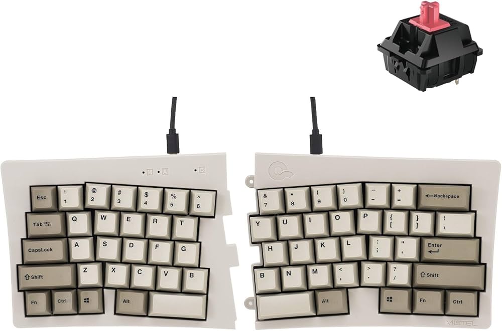 Amazon | BAROCCOMiSTEL MD600 Alpha Rhino (英語配列/静音赤軸) 分離