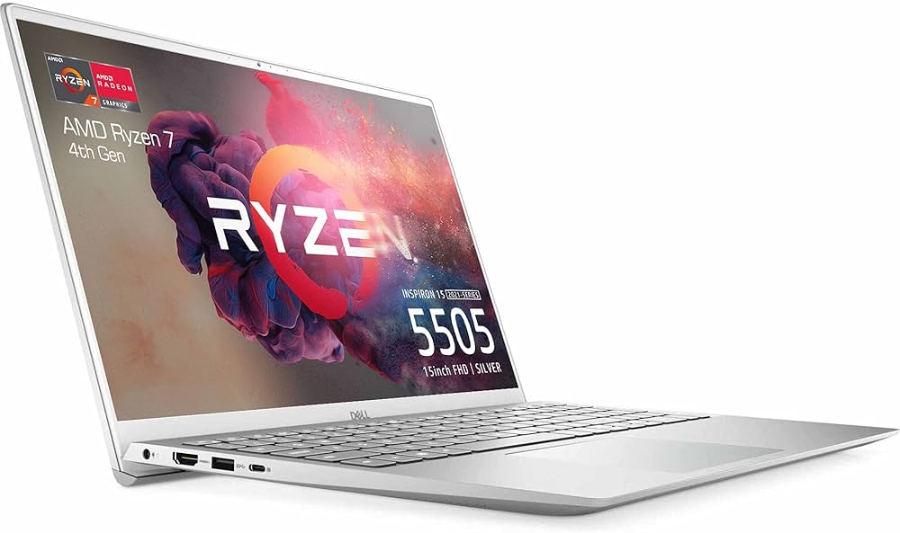 Amazon | Dell Inspiron 5505 ノートパソコン AMD Ryzen(TM) 7 4700U