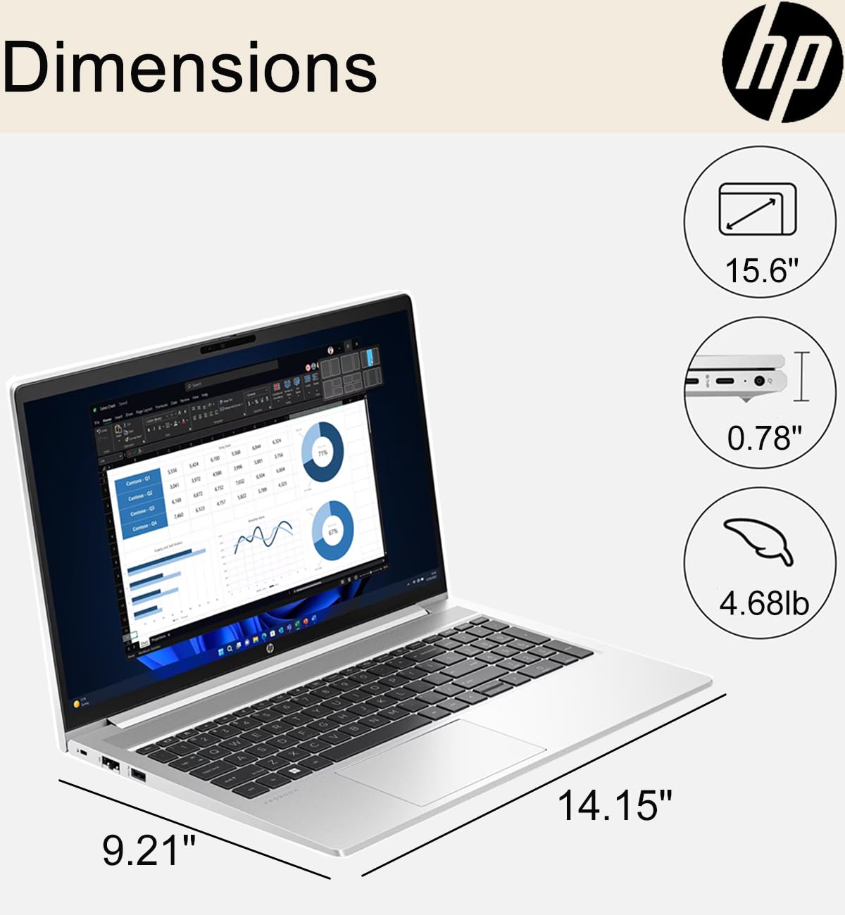 Amazon.co.jp: HP ProBook 450 G10 ビジネスノートパソコン (15.6
