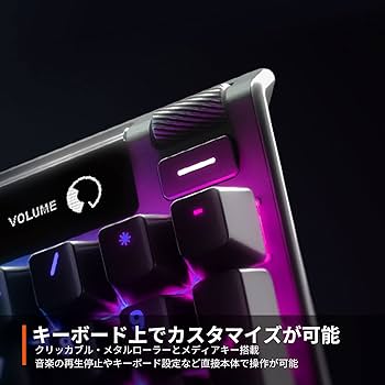 Amazon.co.jp: SteelSeries ゲーミングキーボード 赤軸 有線 日本語
