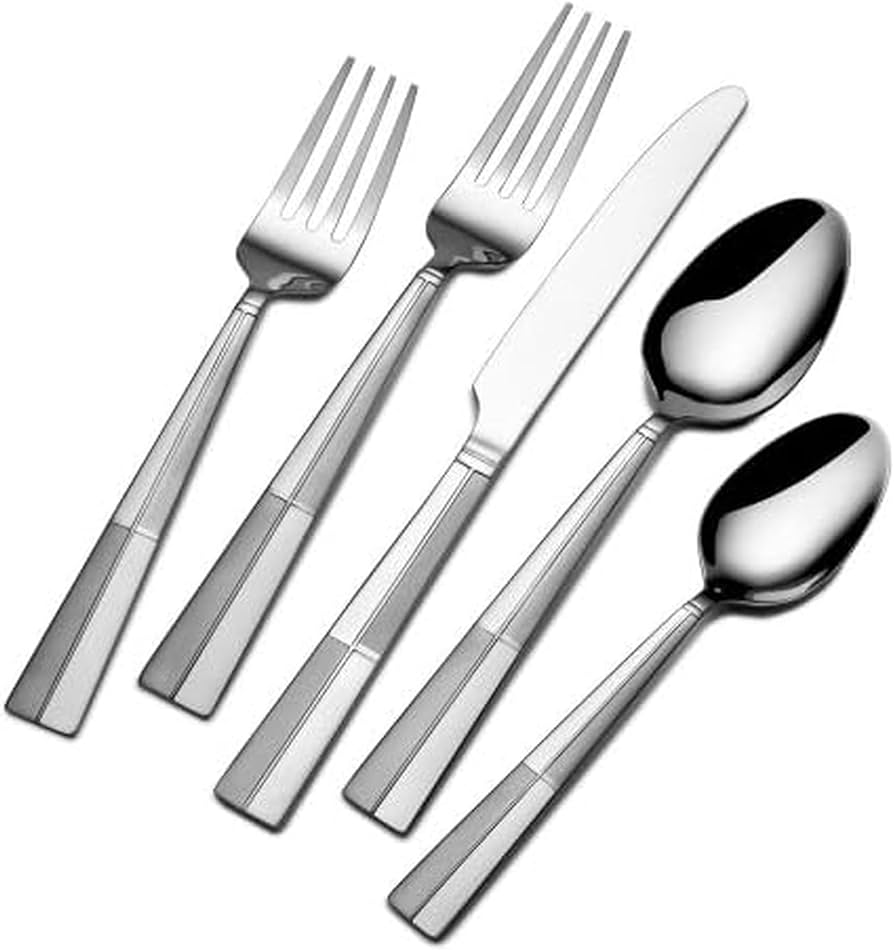 Amazon.com | International Silver Arabesque Frost 20-Piece