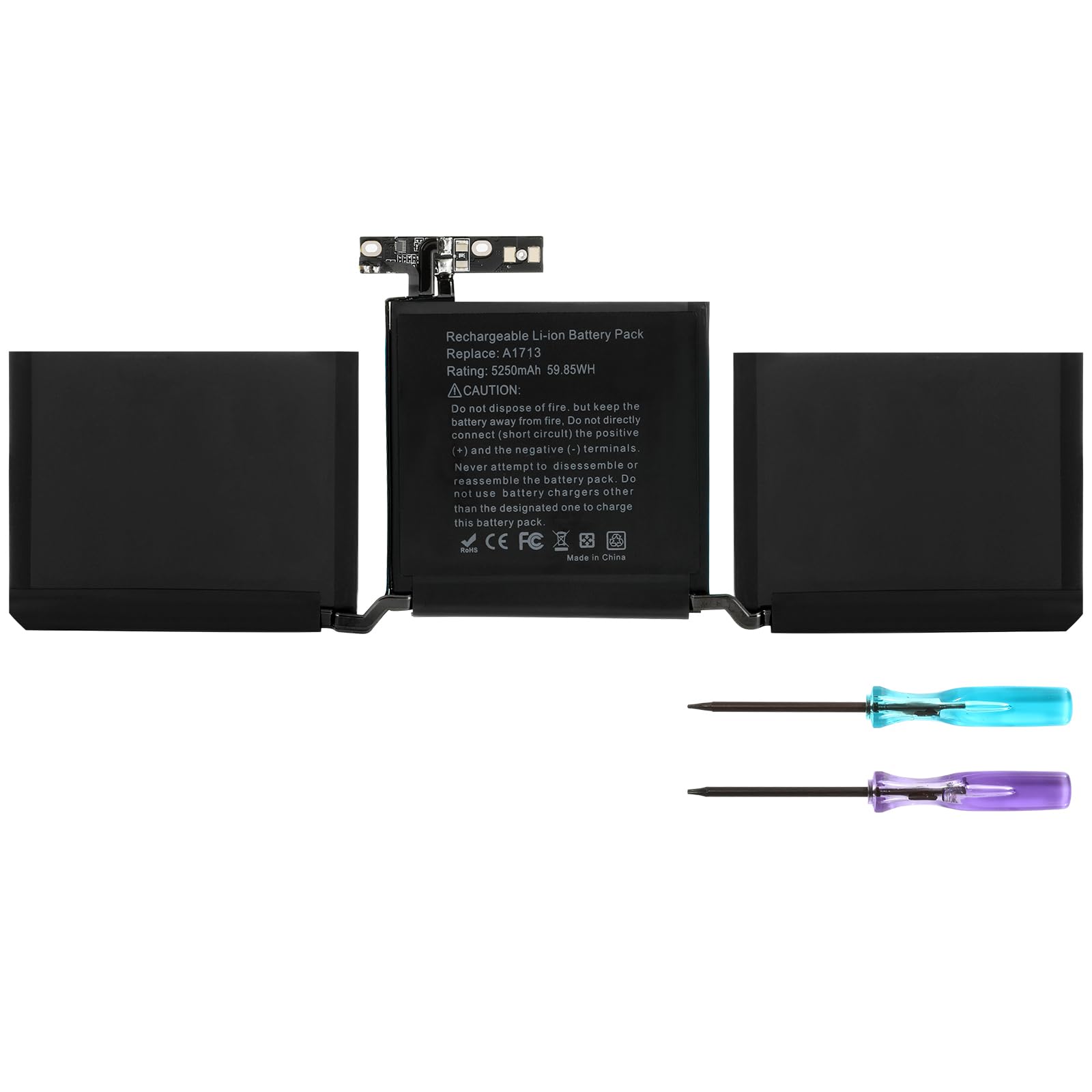 Amazon.com: Jalaxbeat A1708 Battery Replacement for MacBook Pro 13