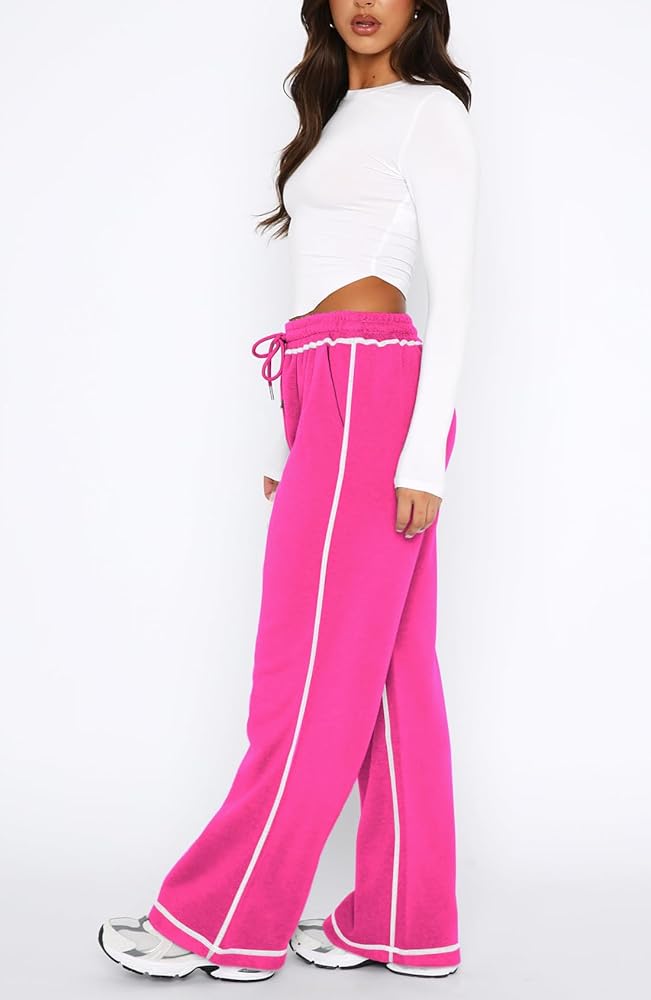 Amazon.com: DISCIPBUSH Track Pants Women Sweatpants Soft Jogging