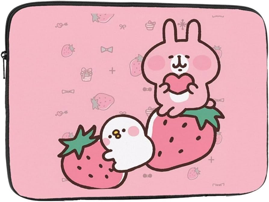 Amazon.co.jp: カナヘイの小動物 ピスケとうさぎ 保護ノートパソコン