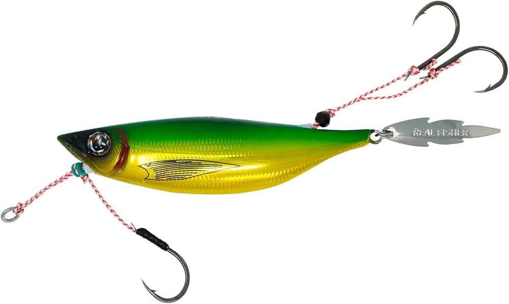 Amazon.co.jp: リアルフィッシャー REAL FISHER あじごスロー 80g