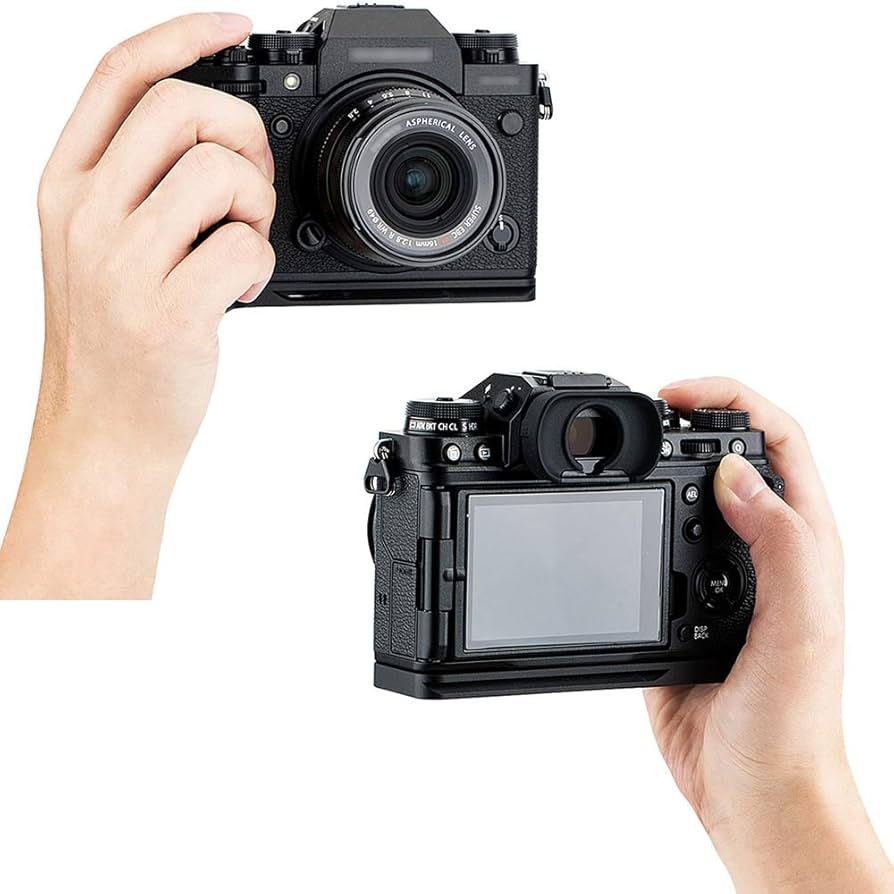 Amazon.com : JJC Metal Hand Grip L Bracket for Fujifilm Fuji X-T4