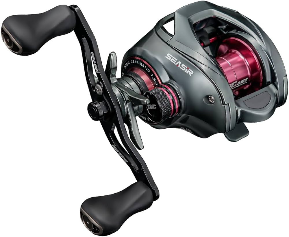 Amazon.com : SEASIR DCast Baitcaster Reel, Digital Control Fishing