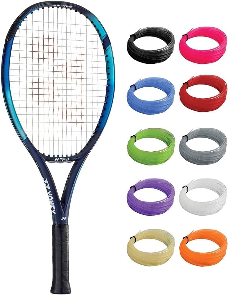 Amazon | Yonex EZONE 25 スカイブルー テニスラケット ブルーの合成