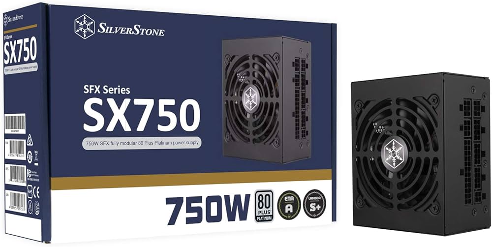 Amazon | SilverStone SFXシリーズ 80 PLUS Platinum認証 電源 750W