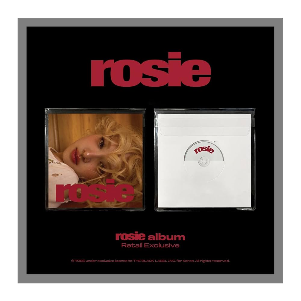 ROSE - BLACKPINK ROSE ROSÉ rosie 1st Studio Album Retail Exclusive