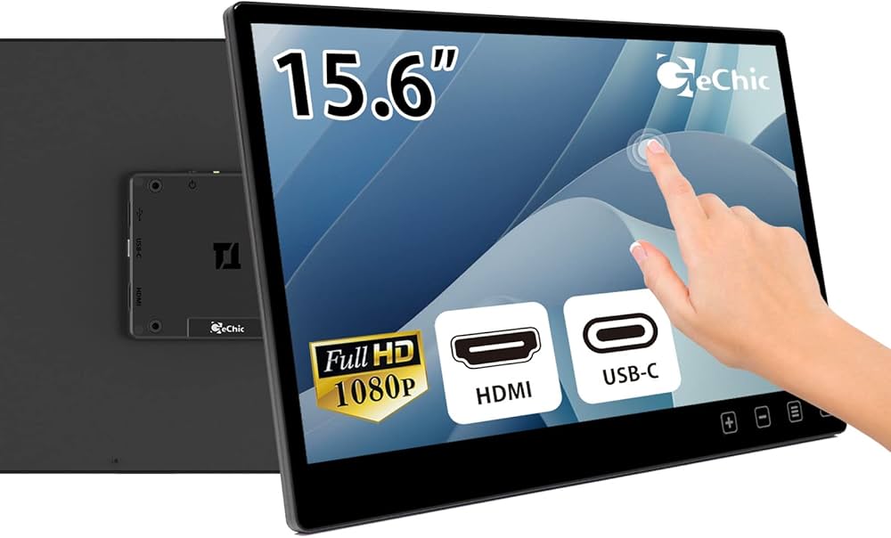 Amazon.co.jp: GeChic Corporation モバイルモニター タッチパネル搭載