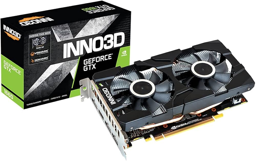 Amazon | Inno 3D GeF GTX 1660 Super Twin X2 6GO N166S2-06D6