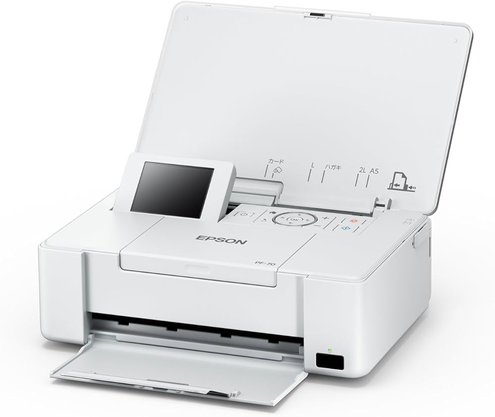 Amazon.co.jp: 旧モデル エプソン コンパクトプリンター PF-70 無線