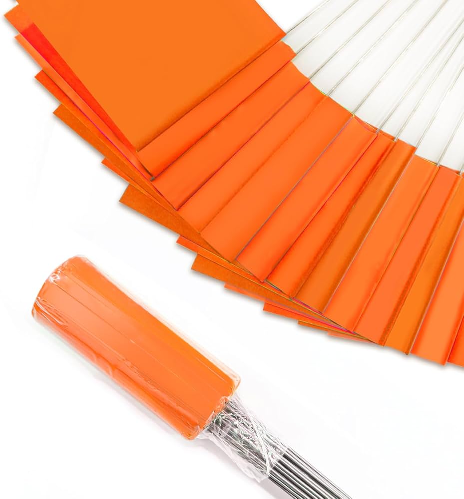 Amazon.com: Zozen 50Pack Fluorescent Orange Marking Flags