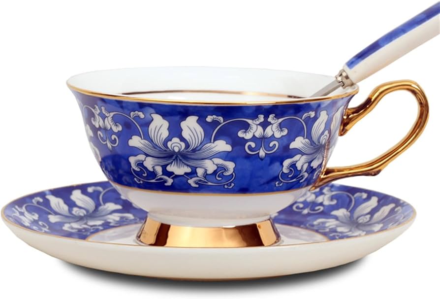Amazon｜カップ ソーサー セット ボーンチャイナコーヒーカップ