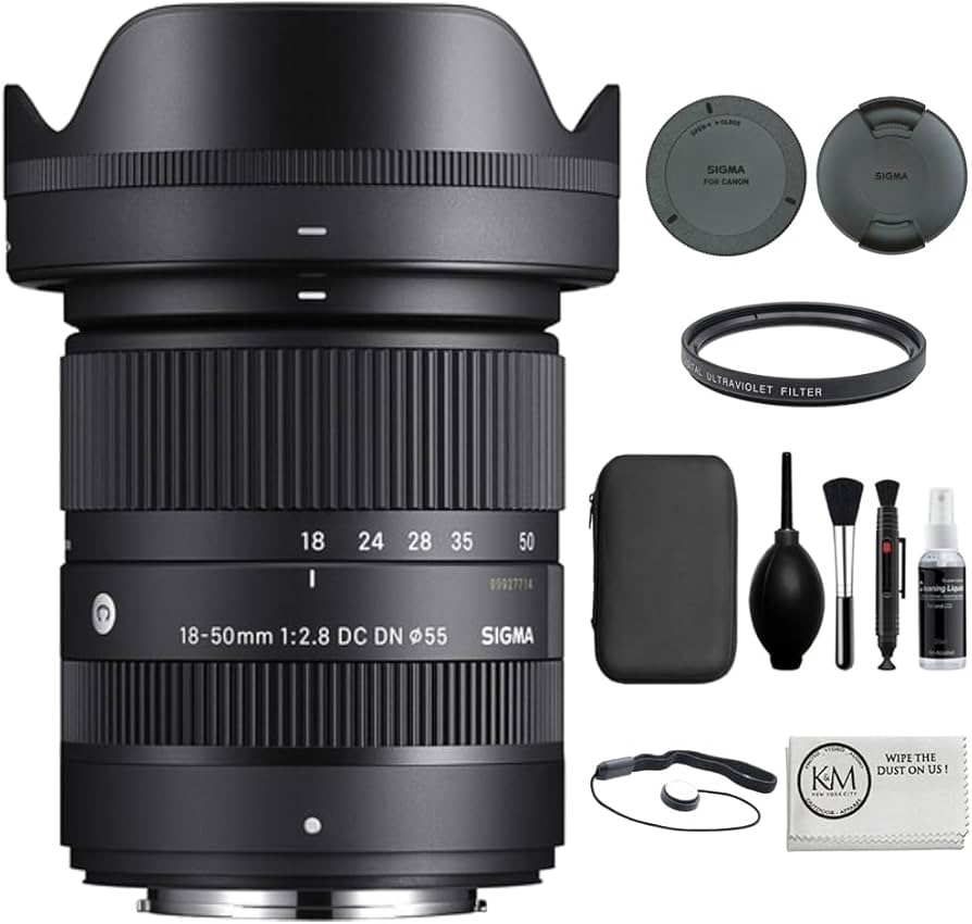 Amazon.com : Sigma 18-50mm f/2.8 DC DN Contemporary Lens |Sony E