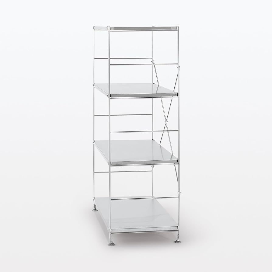 Amazon｜無印良品 ステンレスユニットシェルフ・ステンレス棚セット