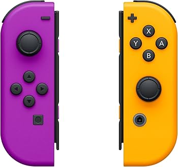 Joy Con Nintendo Switch Neon Purple e Orange | Amazon.com.br