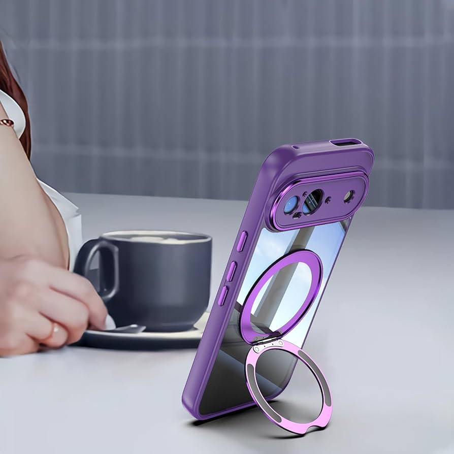 Google Pixel 9a 本体 紫色 クリアケース付き Amazon.co.jp: google