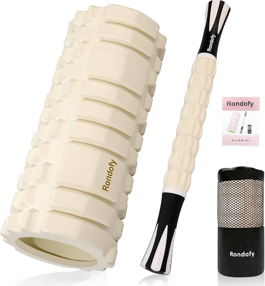 Amazon | Rondofy フォームローラー 筋膜リリース【業界新開発】 500KG