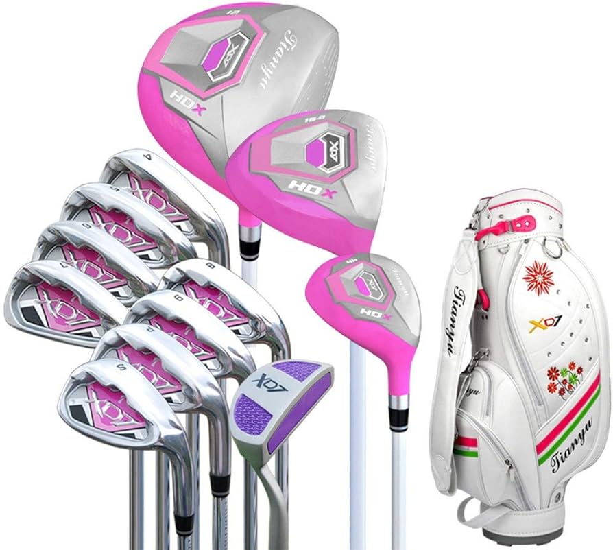 Amazon.co.jp: ゴルフクラブ 女性のゴルフ初心者12ピースゴルフクラブ