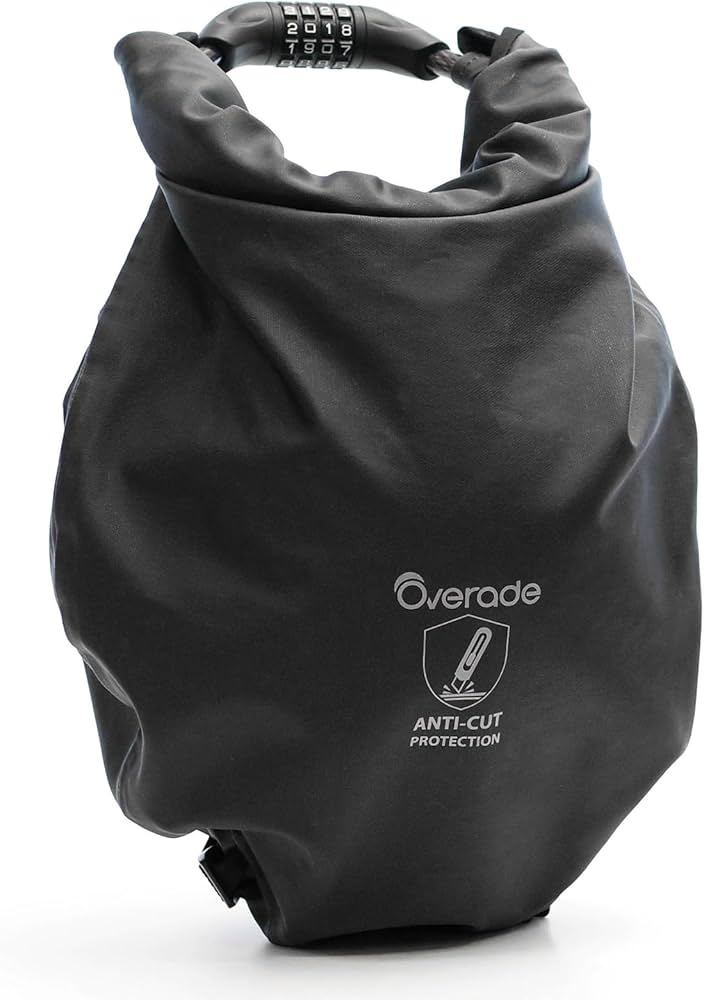 Amazon.co.jp: Overade 自転車バッグ ダイヤルロック付 防水 防刃 盗難