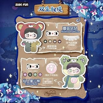 Amazon.com: Shopular MayMei V4 Symbiote Neverland Series Blind Box