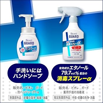 Amazon | ビオレガード (GUARD) 髪も洗える 薬用 ボディウォッシュ
