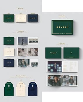 Amazon.co.jp: ジョングク JUNGKOOK - Solo Album GOLDEN [3 Ver. +