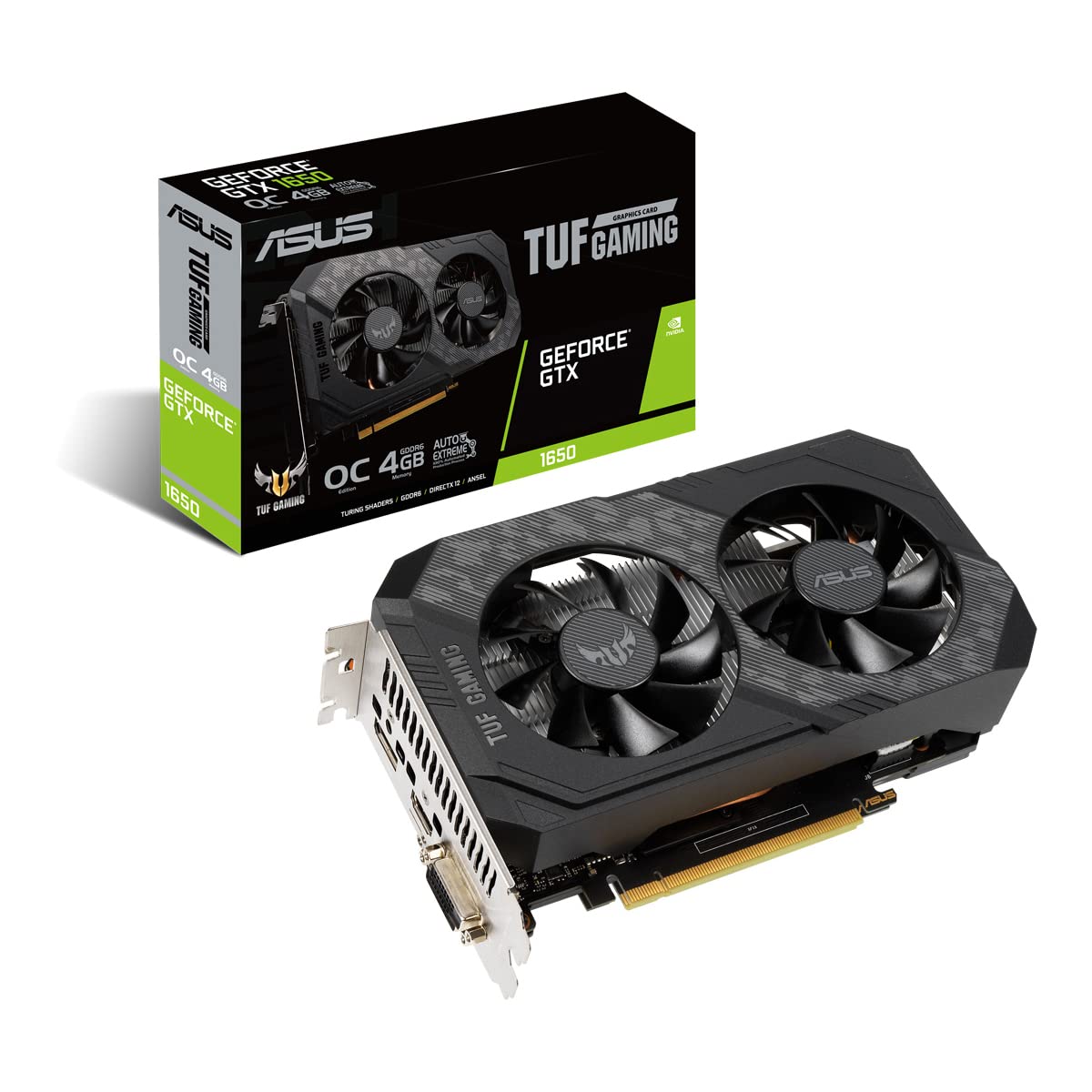 Amazon | ASUS TUF Gaming GeForce GTX 1650 OC Edition 4GB GDDR6