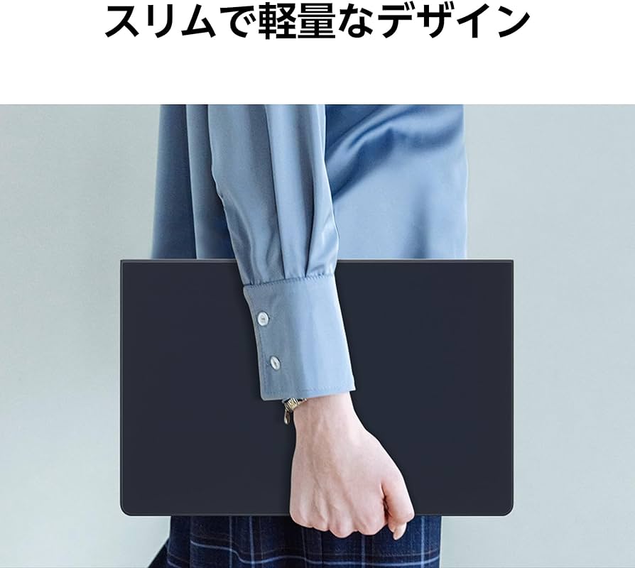 Amazon.co.jp: Galaxy Tab S9+ Book Cover Keyboard Slim|ブラック