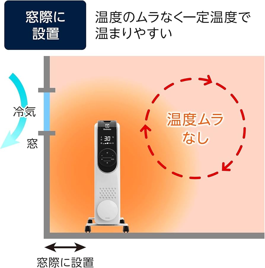 Amazon | Electrolux (エレクトロラックス) オイルヒーター