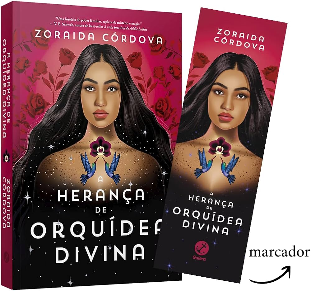 A herança de Orquídea Divina + MARCADOR | Amazon.com.br