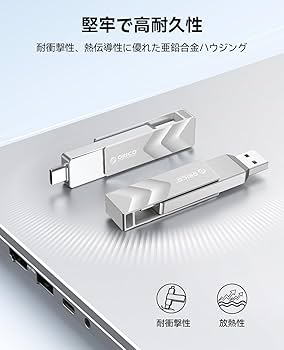 Amazon | ORICO 外付け SSD 2TB USB3.2Gen2 読出最大1000MB/秒 USB