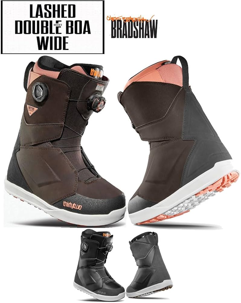 Amazon | 24-25 THIRTYTWO/サーティーツー LASHED DOUBLE BOA WIDE