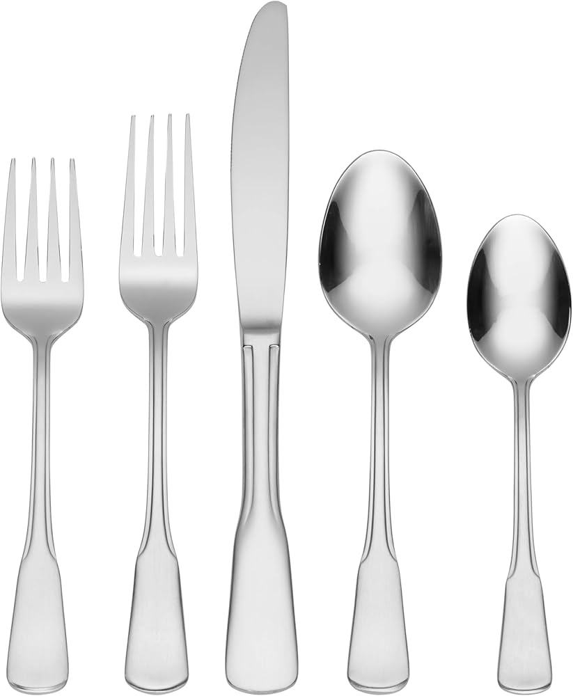 Amazon.com | Oneida Colonial Boston 20-Piece Flatware Set, Service