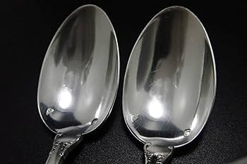 Amazon.co.jp: ピュイフォルカ 純銀950 バロック ティースプーン 2本