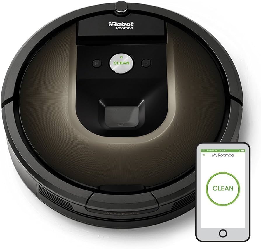 iRobot 900 Series Roomba 980 Vacuum Cleaning Robot (Black