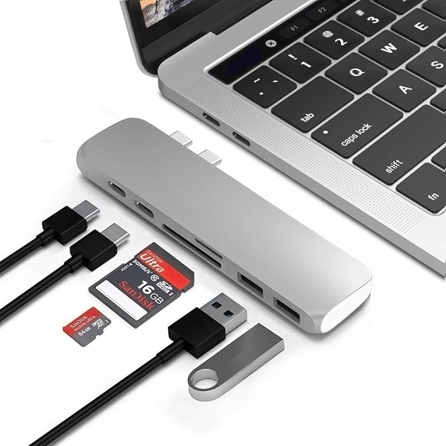 Amazon | MacBook Pro Air 2018 2019 2020対応 USB マルチハブ Type-C