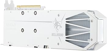 Amazon.com: PowerColor Hellhound Spectral White AMD Radeon RX 9060