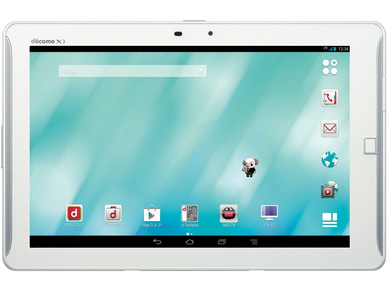 Amazon.co.jp: docomo ARROWS Tab F-02F [ホワイト] : パソコン・周辺機器