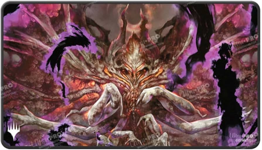 Amazon.co.jp: Ultra PRO - MTG Duskmourn ブラックステッチプレイ